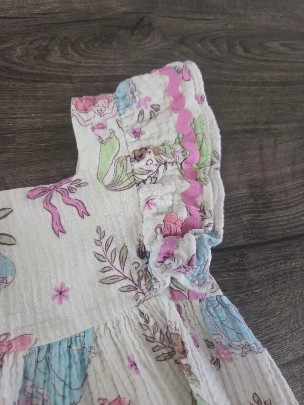 Girls Disney Princess Gauze Dress Size 4t